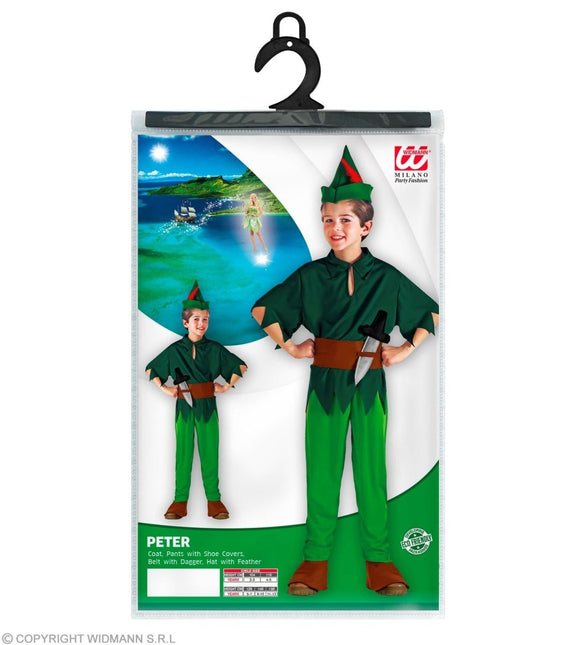 Peter Pan Kostuum Jongen van Widmann koop je bij Partywinkel