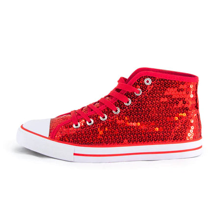 Red Shoes with Glitter