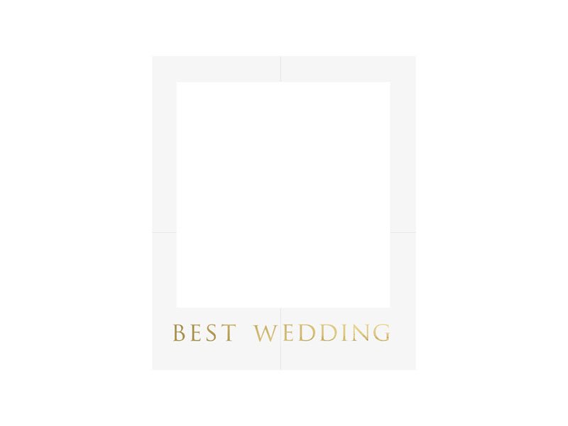 Photobooth Frame Bruiloft van Partydeco koop je bij Partywinkel