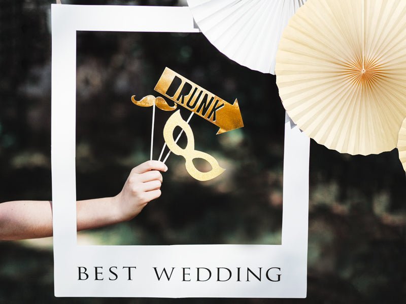 Photobooth Frame Bruiloft van Partydeco koop je bij Partywinkel