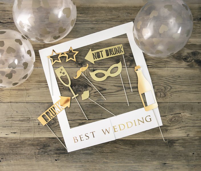 Photobooth Frame Bruiloft van Partydeco koop je bij Partywinkel
