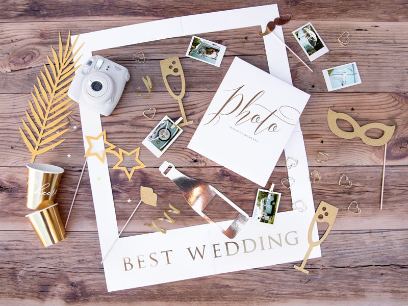 Photobooth Frame Bruiloft van Partydeco koop je bij Partywinkel
