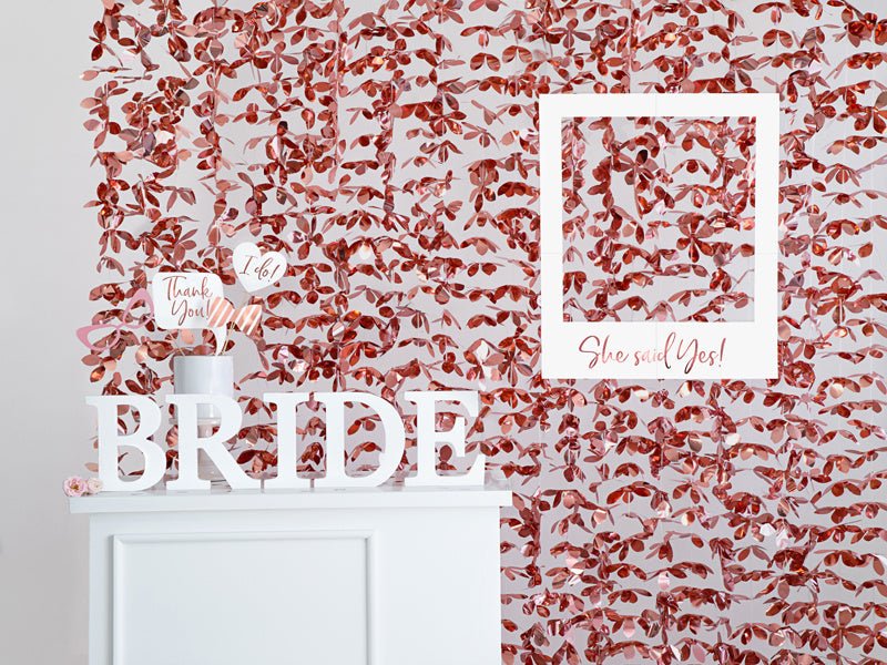 Photobooth Frame She Said Yes 59,5cm van Partydeco koop je bij Partywinkel