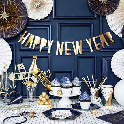 Photobooth Let'S Celebrate Goud 8st van Partydeco koop je bij Partywinkel