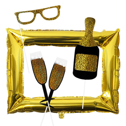 Photobooth Lijst Met Props 13 delig van Boland koop je bij Partywinkel