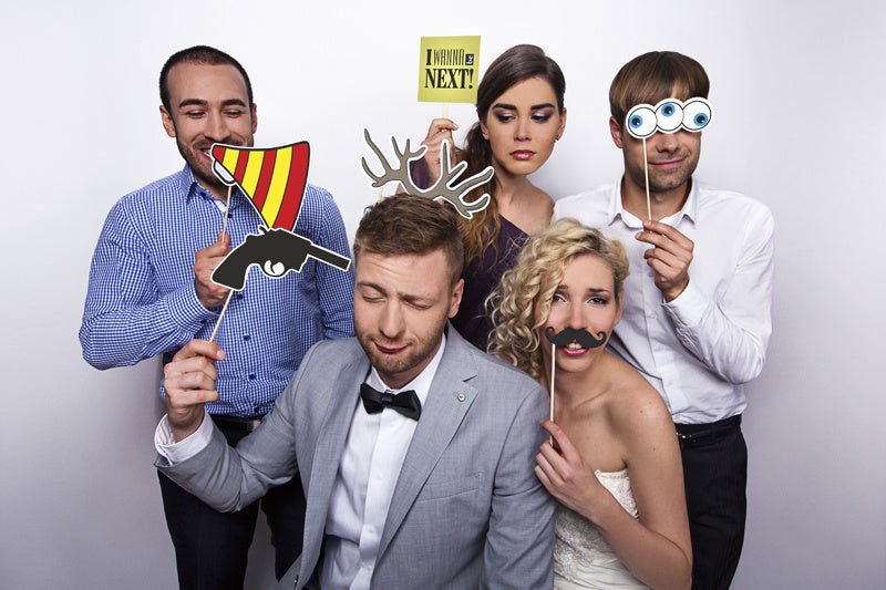 Photobooth Snorren 6st van Partydeco koop je bij Partywinkel