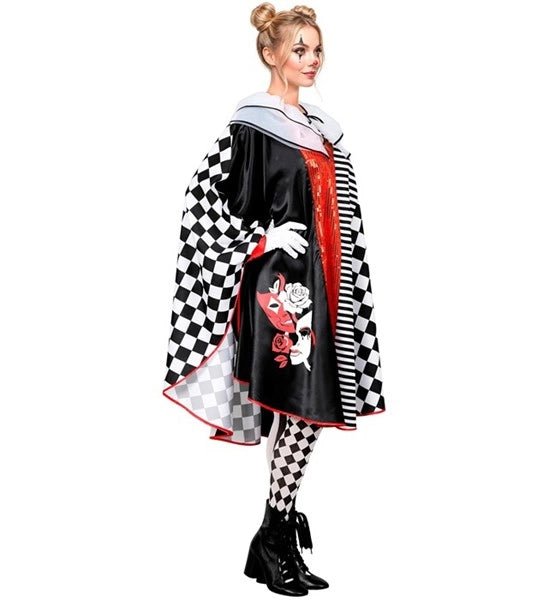 Pierrot Poncho Dames van Widmann koop je bij Partywinkel