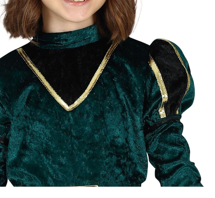 Pietenpak Jurk Kind Groen/Goud van Fiestas Guirca koop je bij Partywinkel