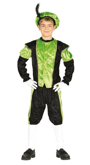 Pietenpak Kind Groen van Fiestas Guirca koop je bij Partywinkel
