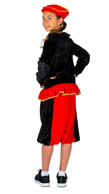 Pietenpakje Kind Rood/Zwart van Folat koop je bij Partywinkel