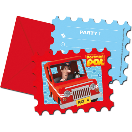 Pieter Post Uitnodigingen 6st van WeFiesta koop je bij Partywinkel