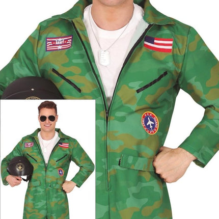 Piloot Jumpsuit Heren van Fiestas Guirca koop je bij Partywinkel