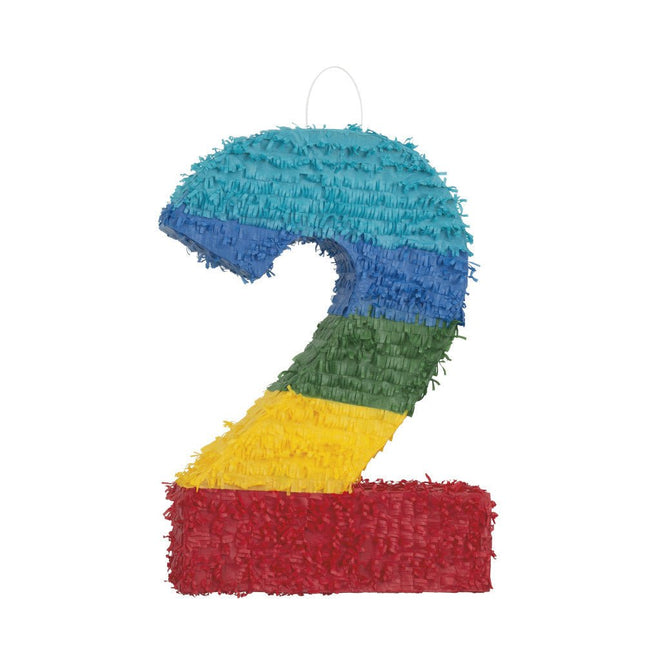 Pinata 2 Jaar 54cm van Unique koop je bij Partywinkel