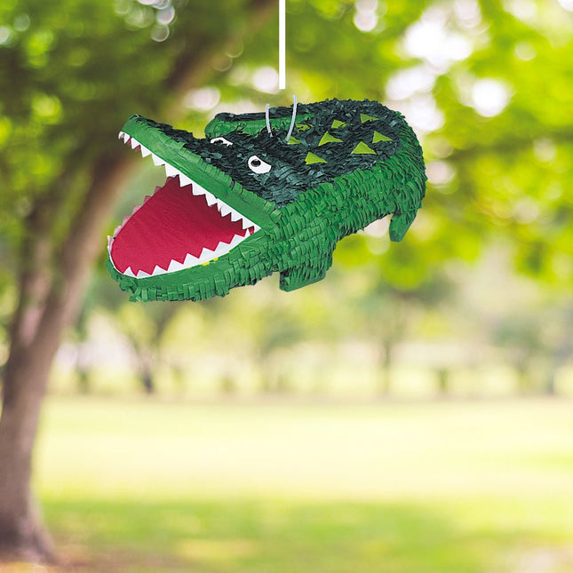 Pinata Krokodil 45cm van Unique koop je bij Partywinkel