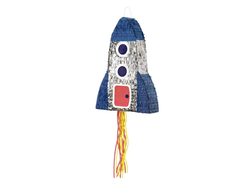 Pinata Raket 70cm van Partydeco koop je bij Partywinkel