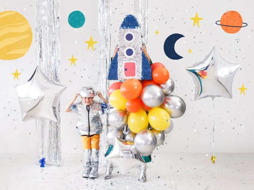 Pinata Raket 70cm van Partydeco koop je bij Partywinkel