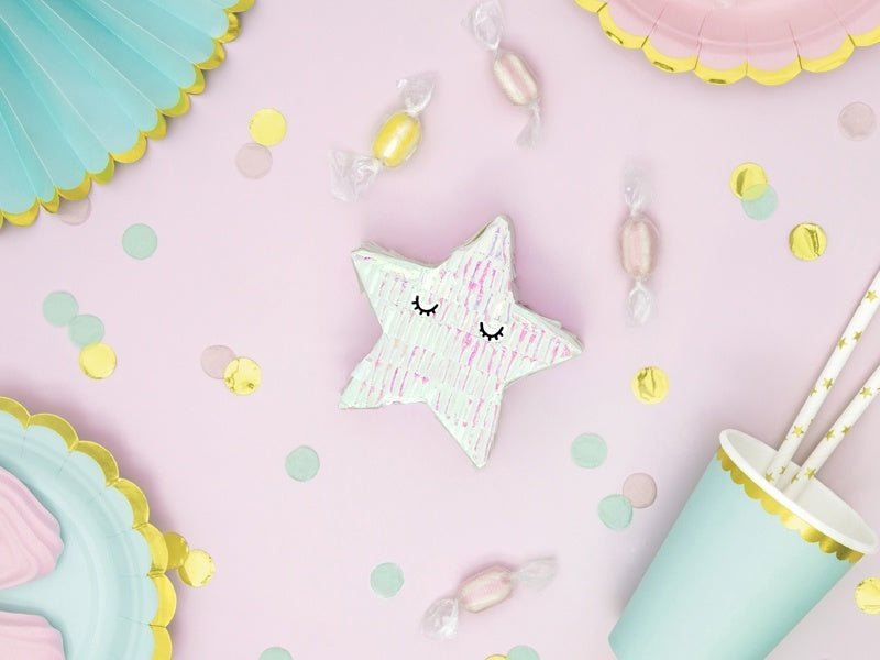 Pinata Ster Mini 10,5cm van Partydeco koop je bij Partywinkel