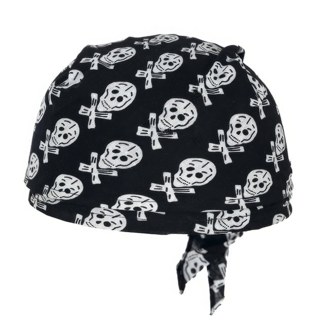 Piraat Bandana Zwart Wit van Fiestas Guirca koop je bij Partywinkel