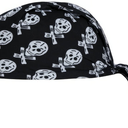 Piraat Bandana Zwart Wit van Fiestas Guirca koop je bij Partywinkel