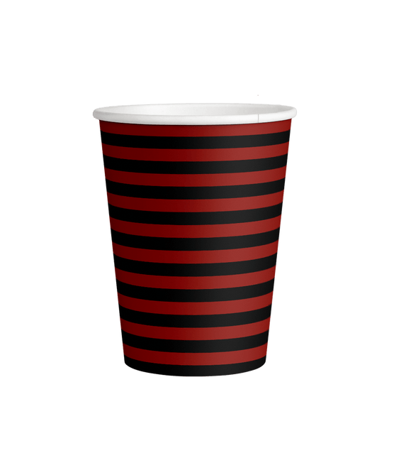 Piraat Bekers 250ml 8st van Paper Dreams koop je bij Partywinkel