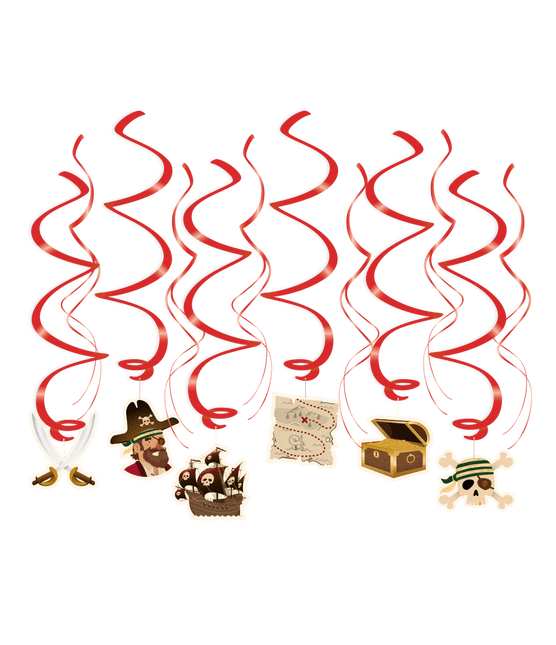 Piraat Hangdecoratie 70cm van Paper Dreams koop je bij Partywinkel
