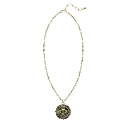Piraat Ketting Goud Kompas van Widmann koop je bij Partywinkel