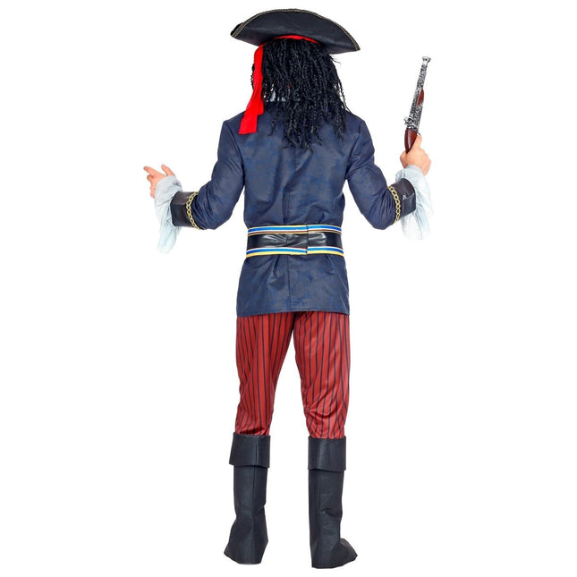 Piraat Kostuum Rood Blauw Heren van Widmann koop je bij Partywinkel