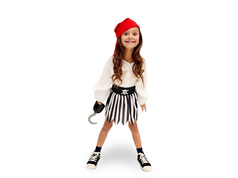 Piratenpak Meisje 2 delig van Partydeco koop je bij Partywinkel