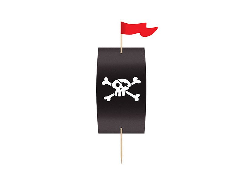 Piraten Cupcake Set 6st van Partydeco koop je bij Partywinkel
