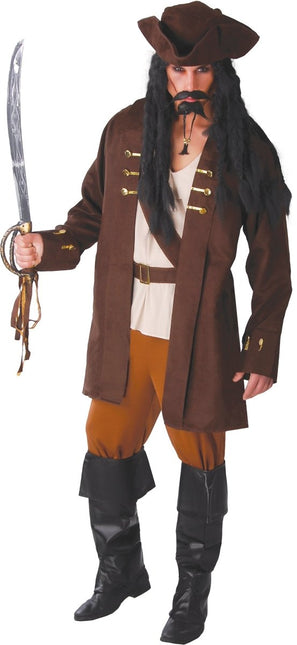 Piraten Kostuum Bruin van Fiestas Guirca koop je bij Partywinkel