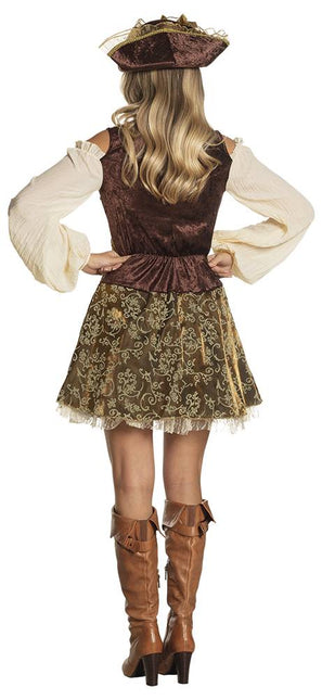 Piraten Kostuum Dames Deluxe van Boland koop je bij Partywinkel