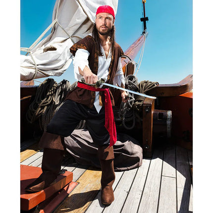 Piraten Kostuum Heren 6 delig van Boland koop je bij Partywinkel