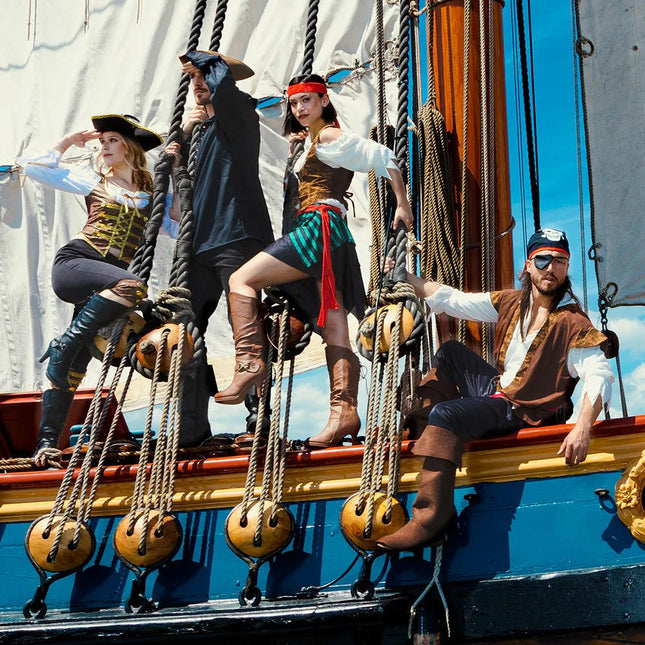 Piraten Kostuum Heren 6 delig van Boland koop je bij Partywinkel
