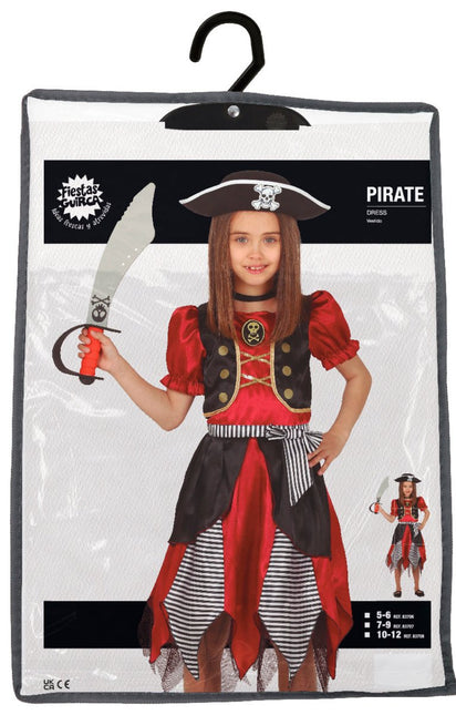 Piraten Kostuum Kind Rood van Fiestas Guirca koop je bij Partywinkel