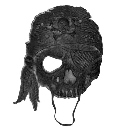 Piraten Masker Half van Boland koop je bij Partywinkel