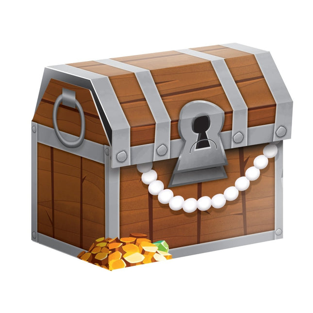 Piraten Uitdeelbox 8,3cm 8st van Creative Converting koop je bij Partywinkel