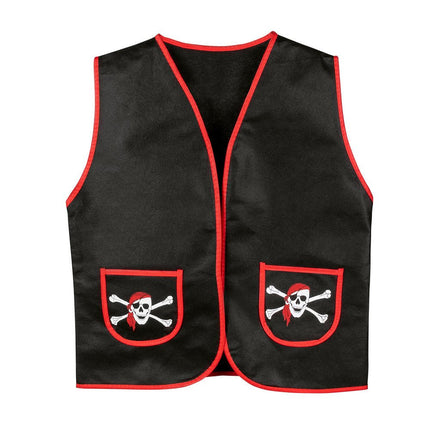 Piraten Vest Jongen 4/6 jaar van Boland koop je bij Partywinkel