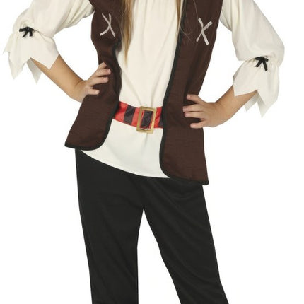Piratenpak Bruin Meisje van Fiestas Guirca koop je bij Partywinkel