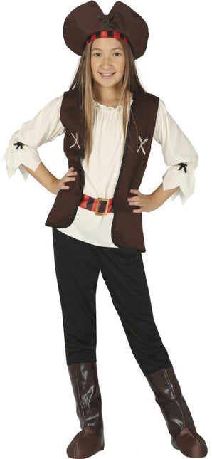 Piratenpak Bruin Meisje van Fiestas Guirca koop je bij Partywinkel