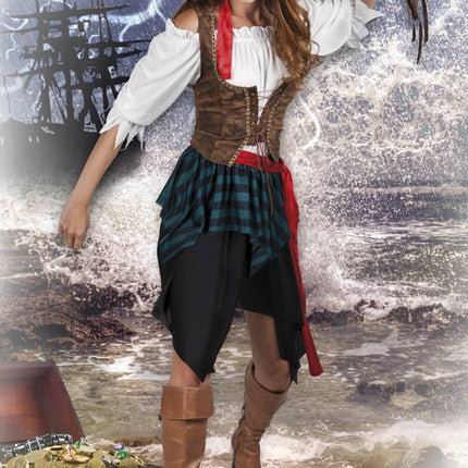 Piratenpak Dames van Boland koop je bij Partywinkel