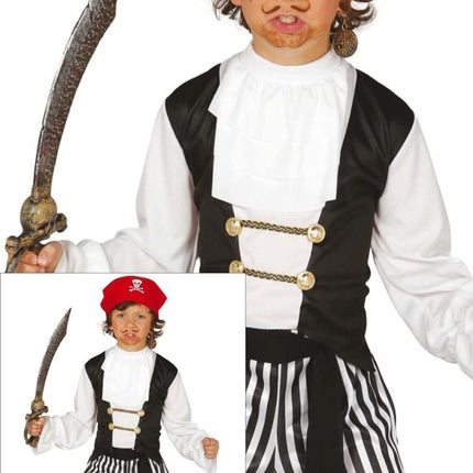 Piratenpak Kind Gestreept van Fiestas Guirca koop je bij Partywinkel