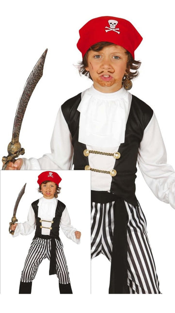 Piratenpak Kind Gestreept van Fiestas Guirca koop je bij Partywinkel