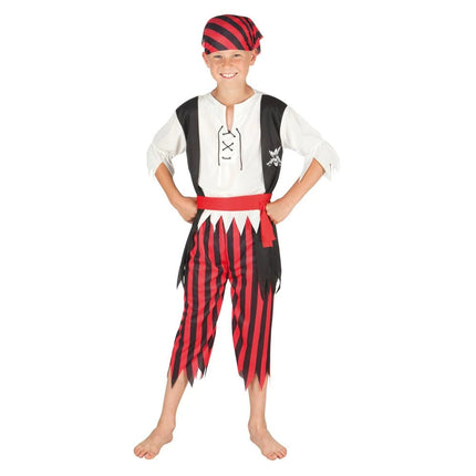Piratenpak Kind Rood van Boland koop je bij Partywinkel