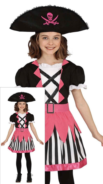 Piratenpak Meisje Roze van Fiestas Guirca koop je bij Partywinkel