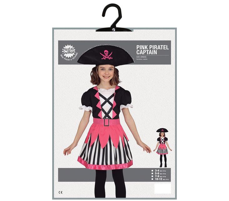 Piratenpak Meisje Roze van Fiestas Guirca koop je bij Partywinkel