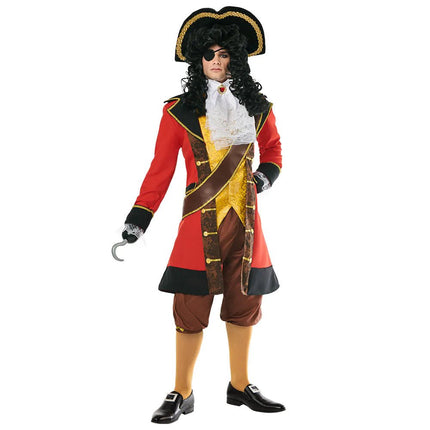 Piratenpak Rood Bruin Heren van Boland koop je bij Partywinkel
