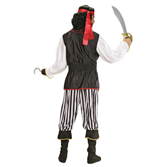 Piratenpak Wit Zwart Heren van Widmann koop je bij Partywinkel