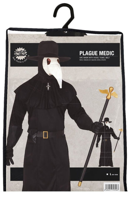 Plaaggeest Halloween Kostuum Heren L van Fiestas Guirca koop je bij Partywinkel