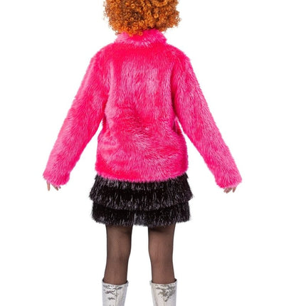 Pluche Jas Dames Roze van Orlob koop je bij Partywinkel