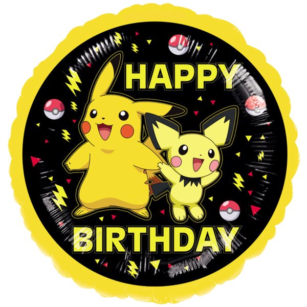 Pokemon Folie Ballon 43cm van Riethmueller koop je bij Partywinkel